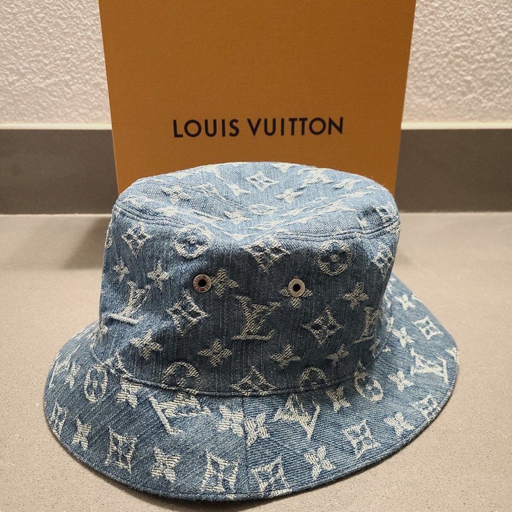 No Longer Available - Louis Vuitton Monogram Essential Bucket Hat (Reversible)